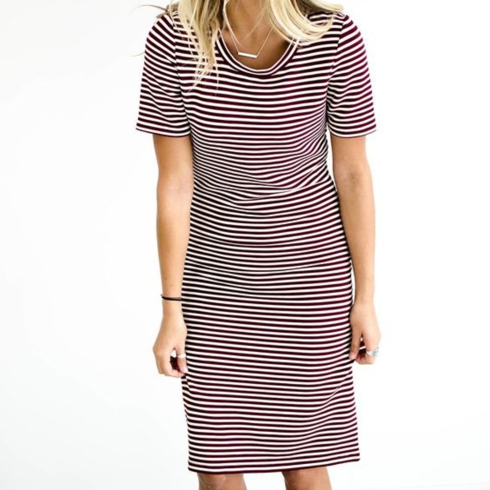 Andrea Stripe MOM Dress